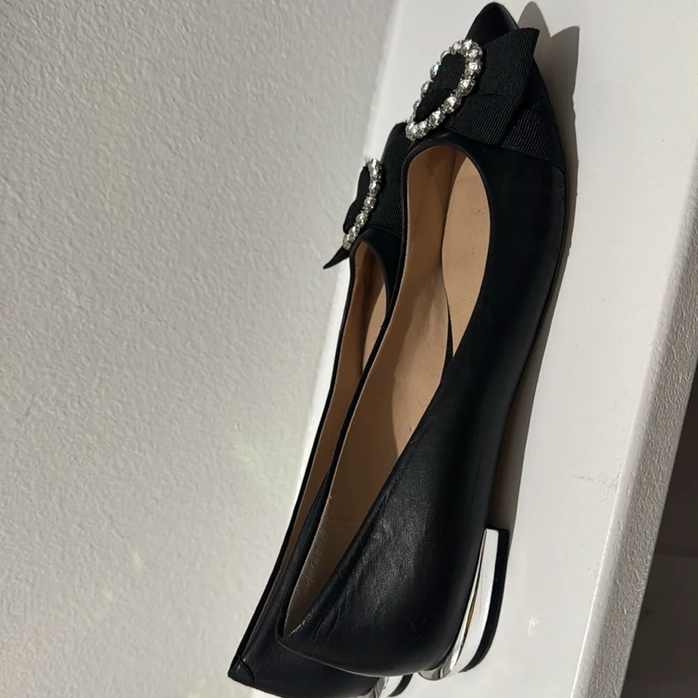 Karl Lagerfeld flats - 7.5, will fit a size 7 US - Picture 4 of 5